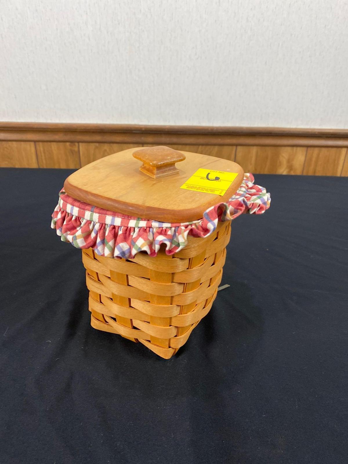 1996 Signed Longaberger Basket