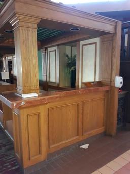 L- Front Lobby Desk and Contents