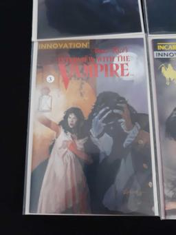 (6) Anne Rice, Pier Anthony Innovation Comic Books