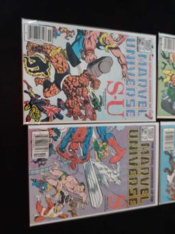 (6) Marvel Universe Comic Books