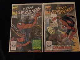 (2) Web of Spider-Man Comic Books