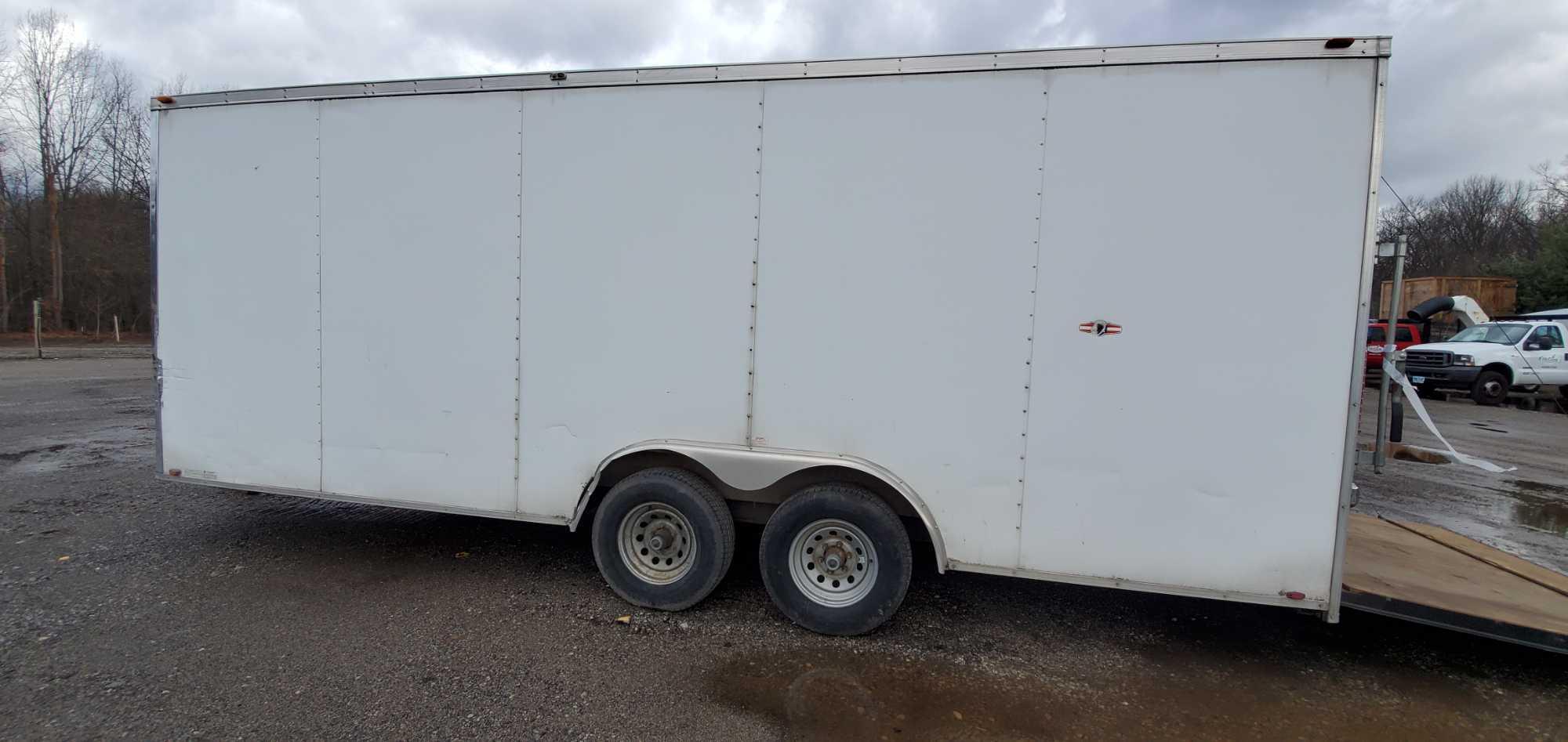 2014 22' Millennium Enclosed Car Trailer