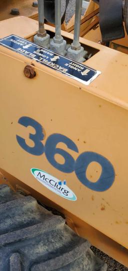 CASE 360 Trencher