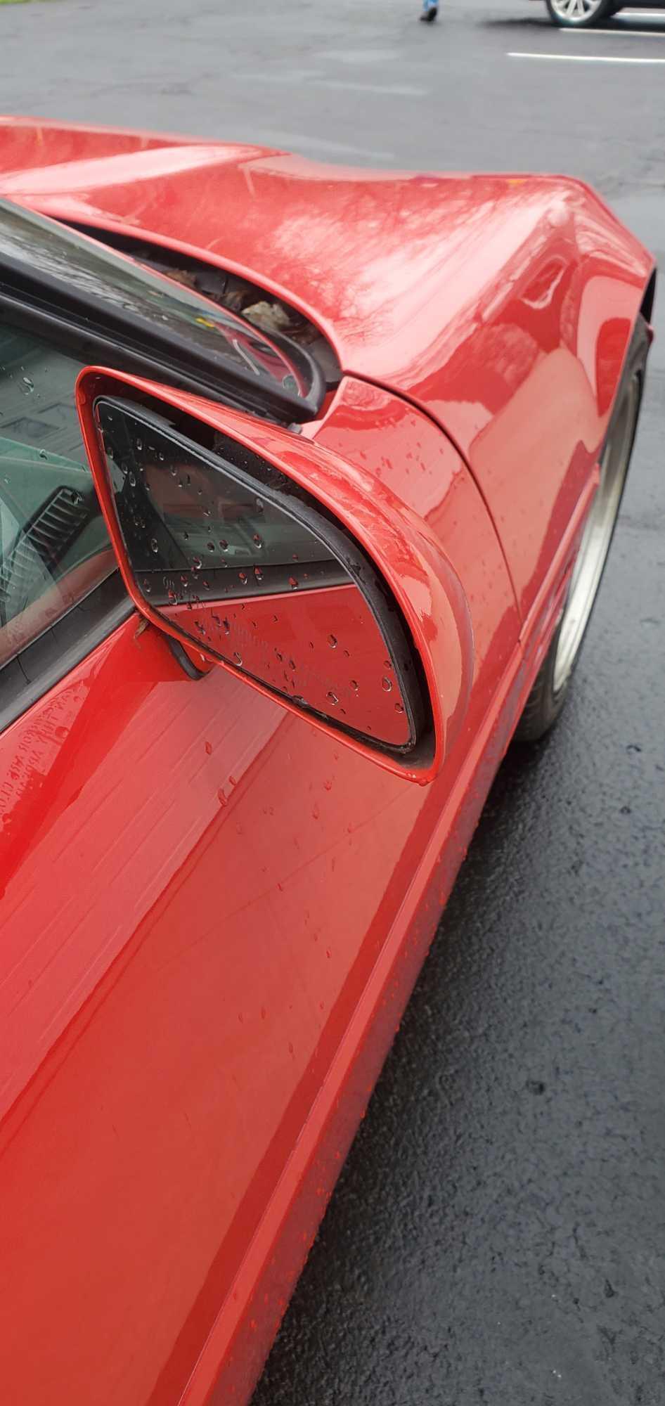 1991 Red Corvette CVT with Targa Top