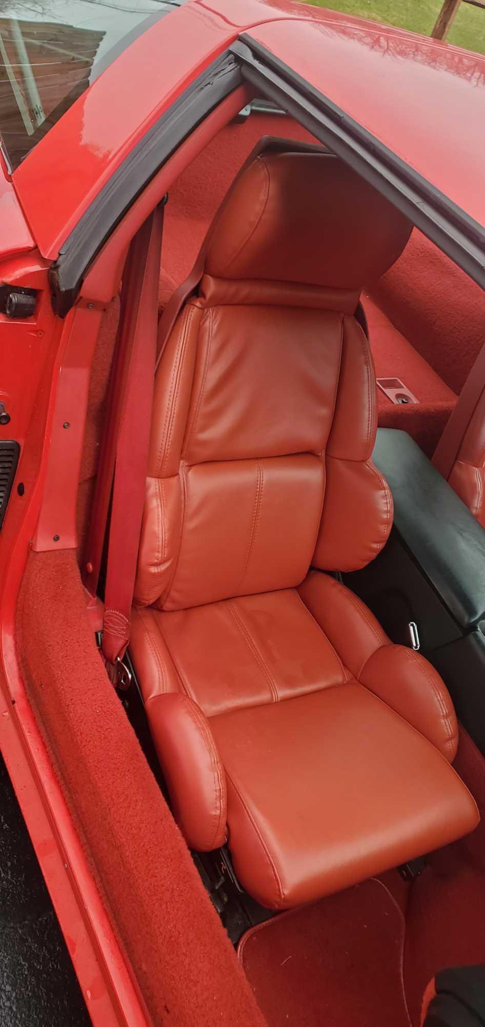 1991 Red Corvette CVT with Targa Top