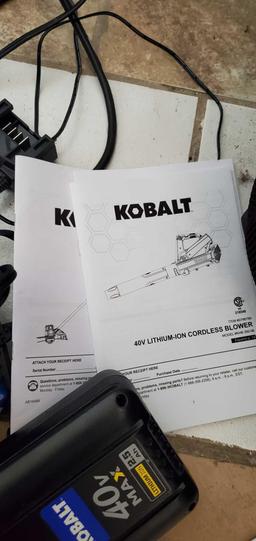 S- Kobalt Weed Wacker and Blower