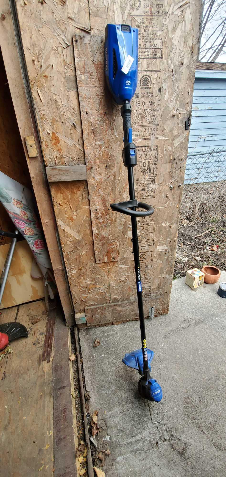 S- Kobalt Weed Wacker and Blower