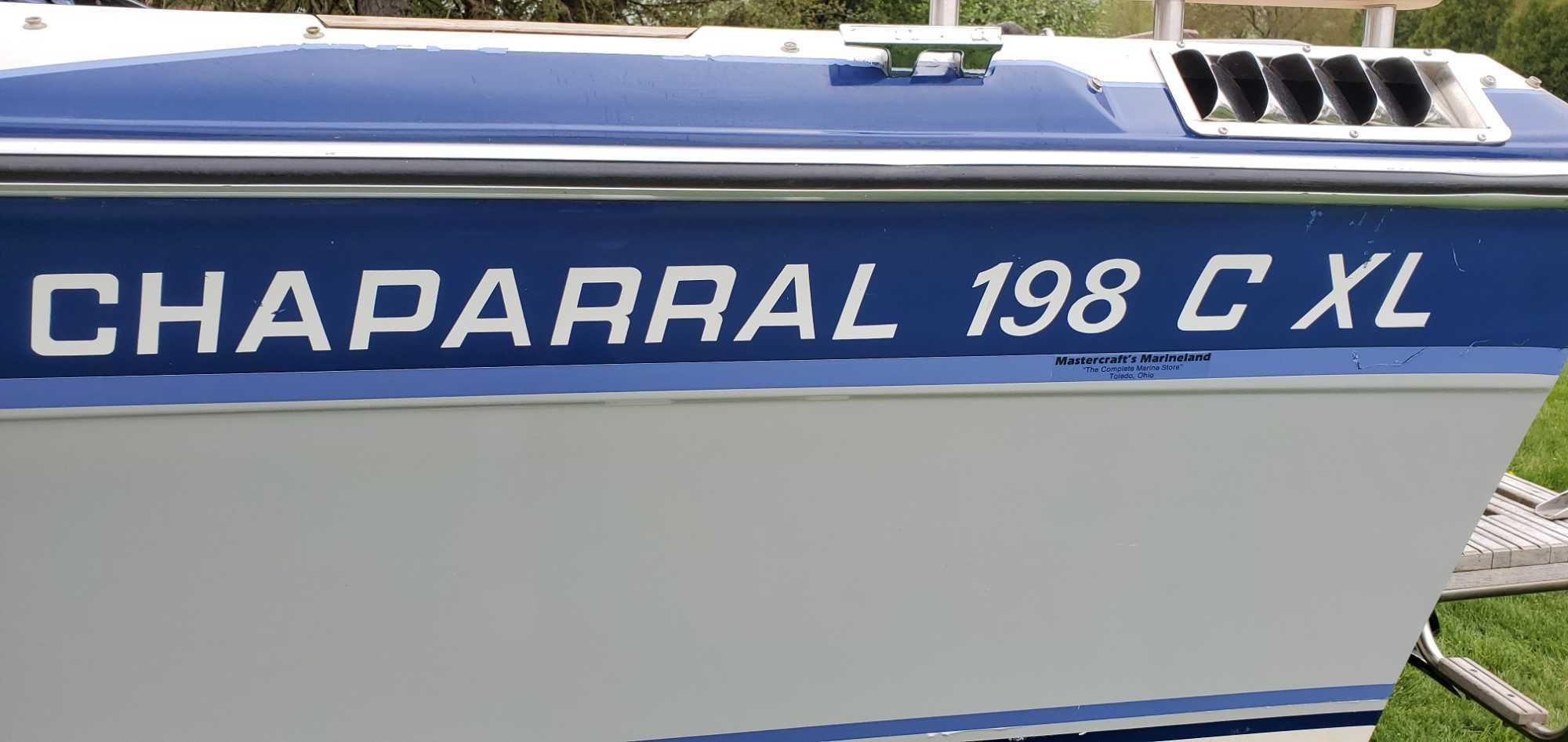 O- 1987 Chaparral 198 C XL