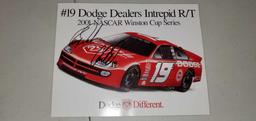 H- NASCAR Signed Poster