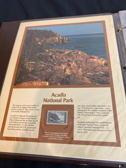 America's National Parks Mint Stamp Panel Collection