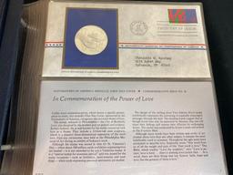 1973 Medallic First Day Covers Post Masters of America