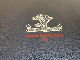 1972 Medallic First Day Covers Postmasters of America