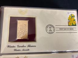 Golden Replicas of United States Stamps 1996 22KT Gold