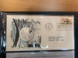 1974 Medallic First Day Covers- STERLING SILVER