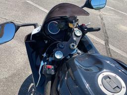 2014 Black Suzuki Motorcycle