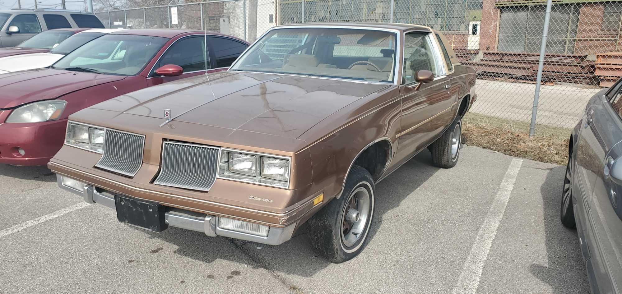 1986 Brown Oldsmobile Cutlass