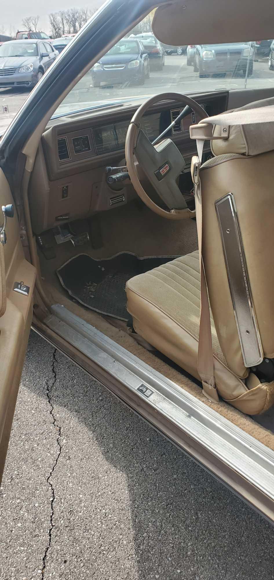 1986 Brown Oldsmobile Cutlass