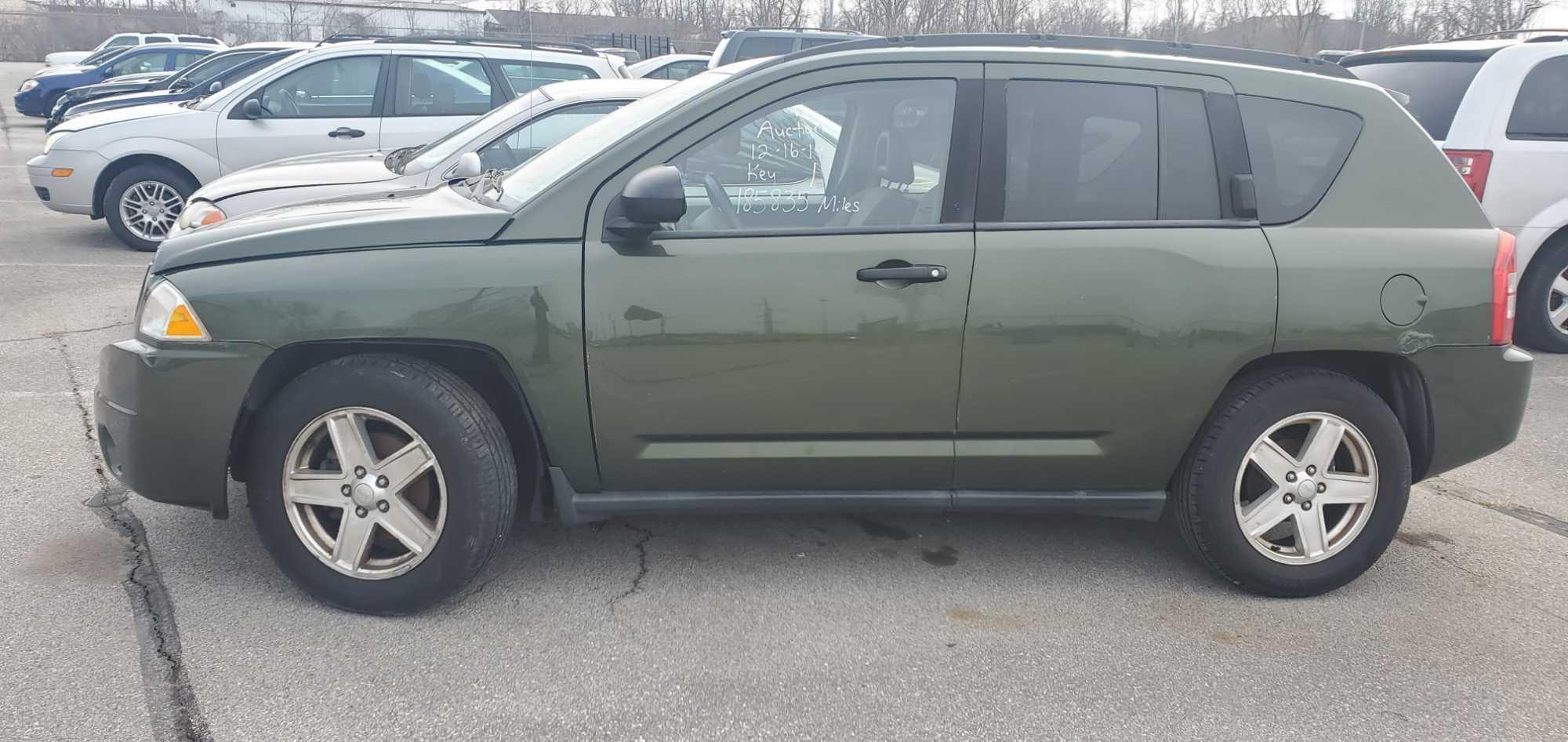 2007 Green Jeep Compass