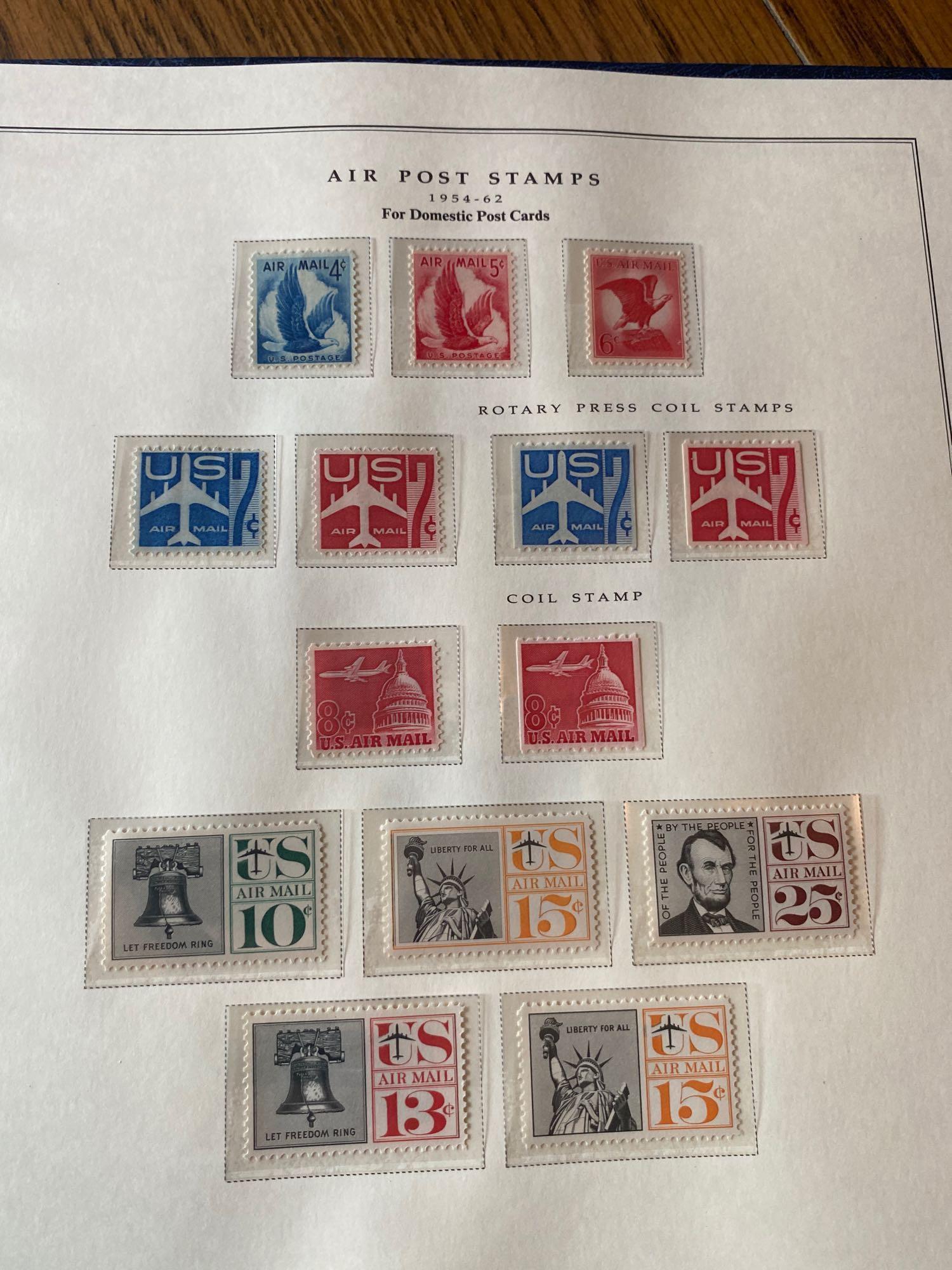 K- (2) Binders Mint Stamps