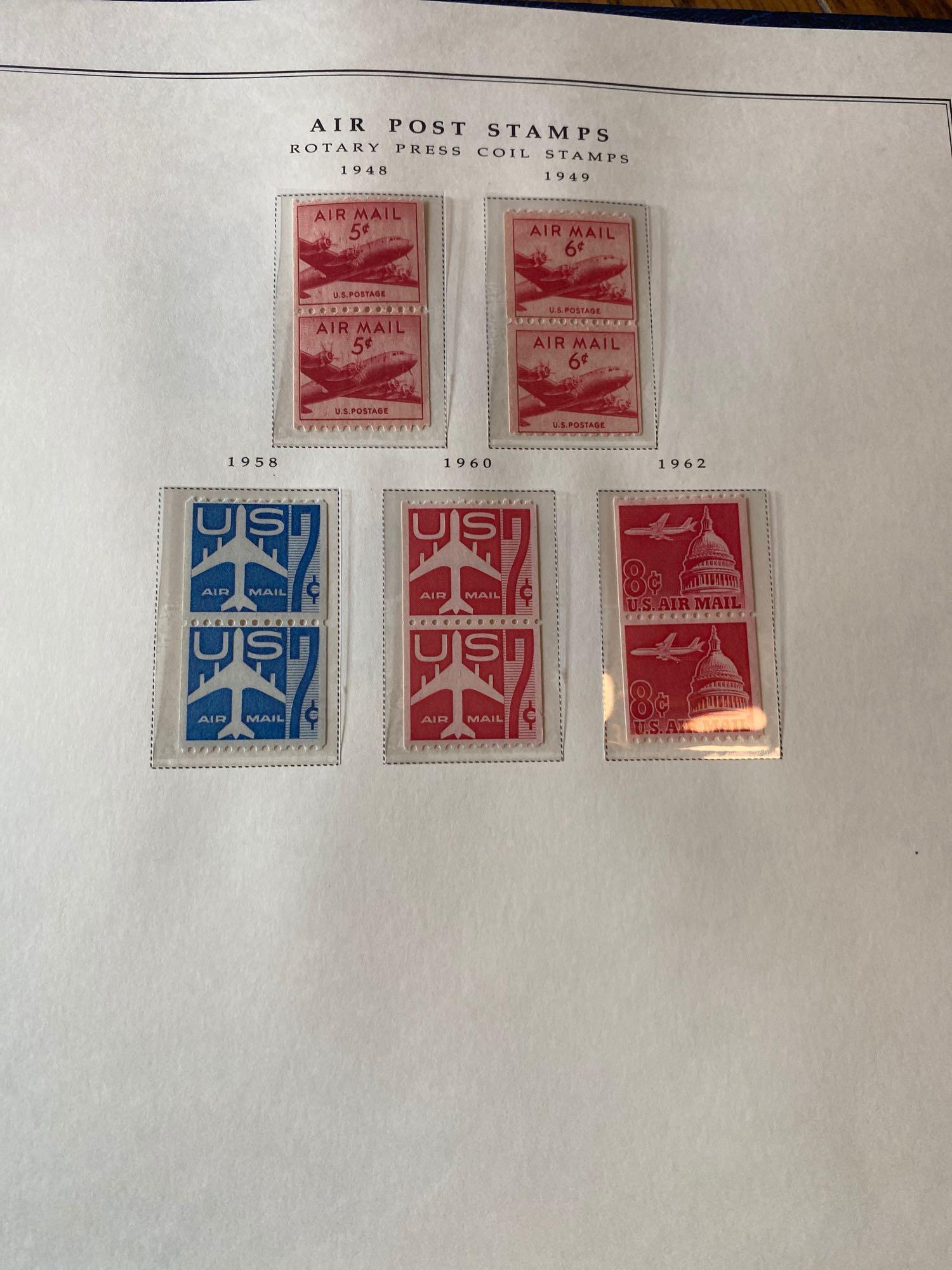 K- (2) Binders Mint Stamps