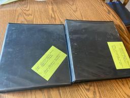 K- (2) Binders, 2005, 2006, 2007 Commemorative Stamps