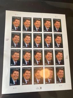 K- (2) Binders, 2005, 2006, 2007 Commemorative Stamps