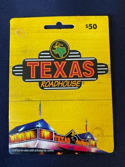 Texas Roadhouse Gift Card $50