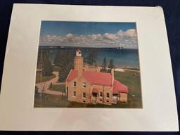 Mackinaw and Sturgeon Point Lighthouse Prints