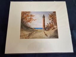 Lighthouse Print Bev Chudey