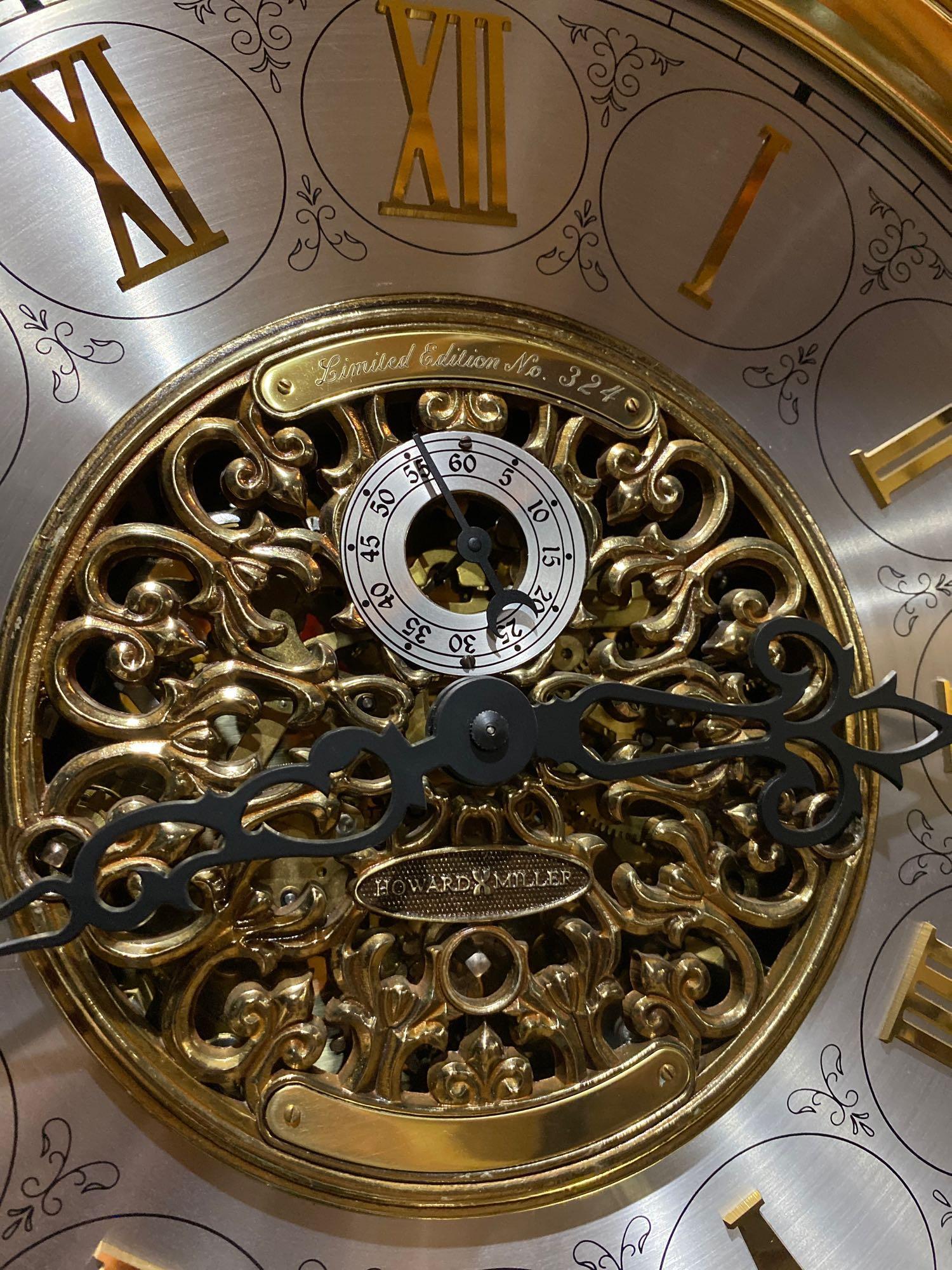 Z- 4- Howard Miller Grandfather Clock