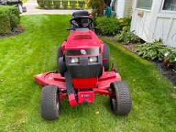 OG- Red Toro Wheel Horse Ride-on Lawnmower & Snow Plow