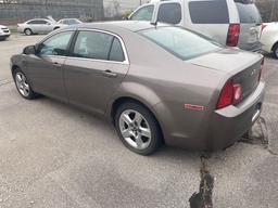 2010 Silver Chevy Malibu