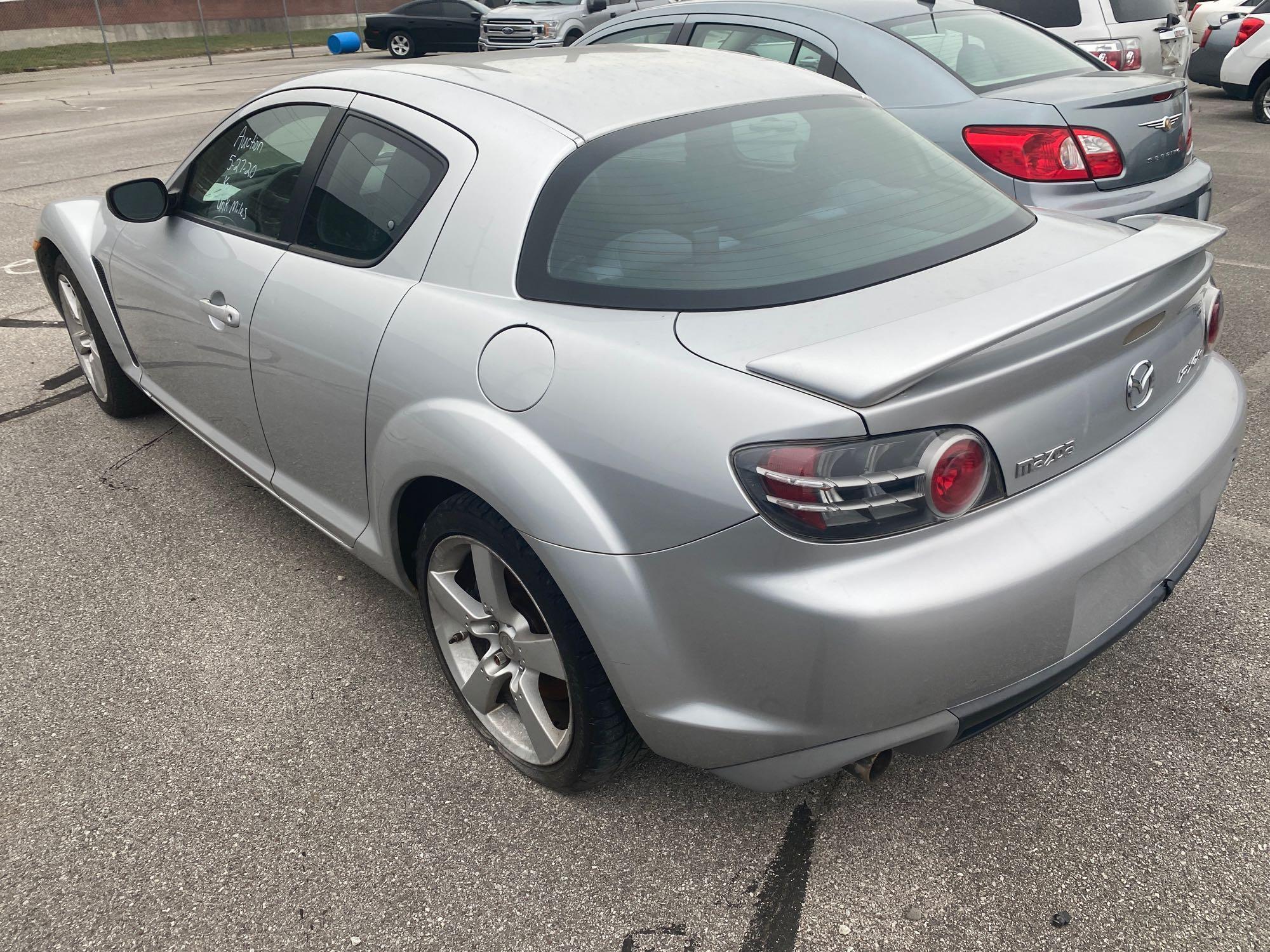 2004 Silver Mazda RX8