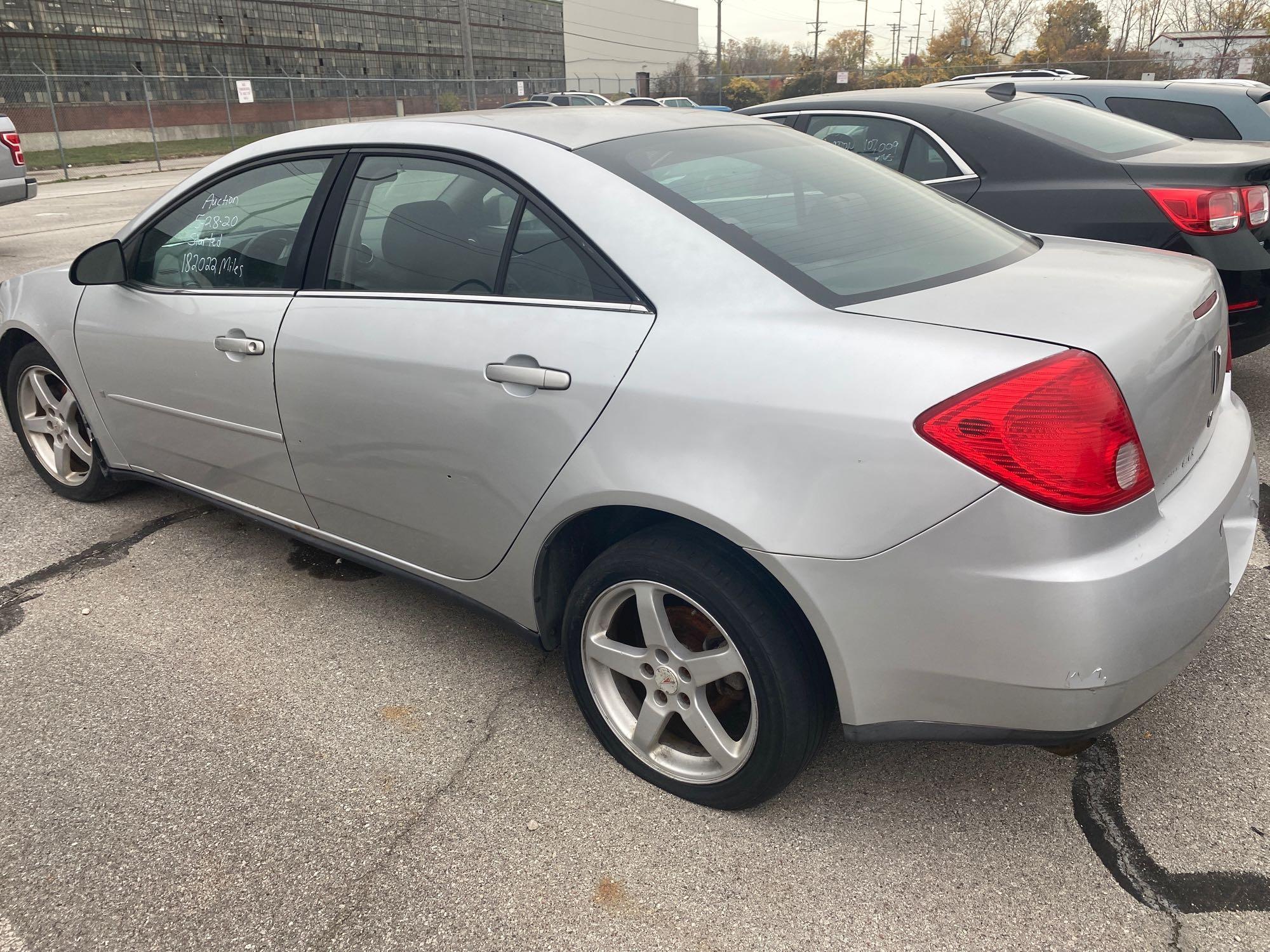 2008 Silver Pontiac G6