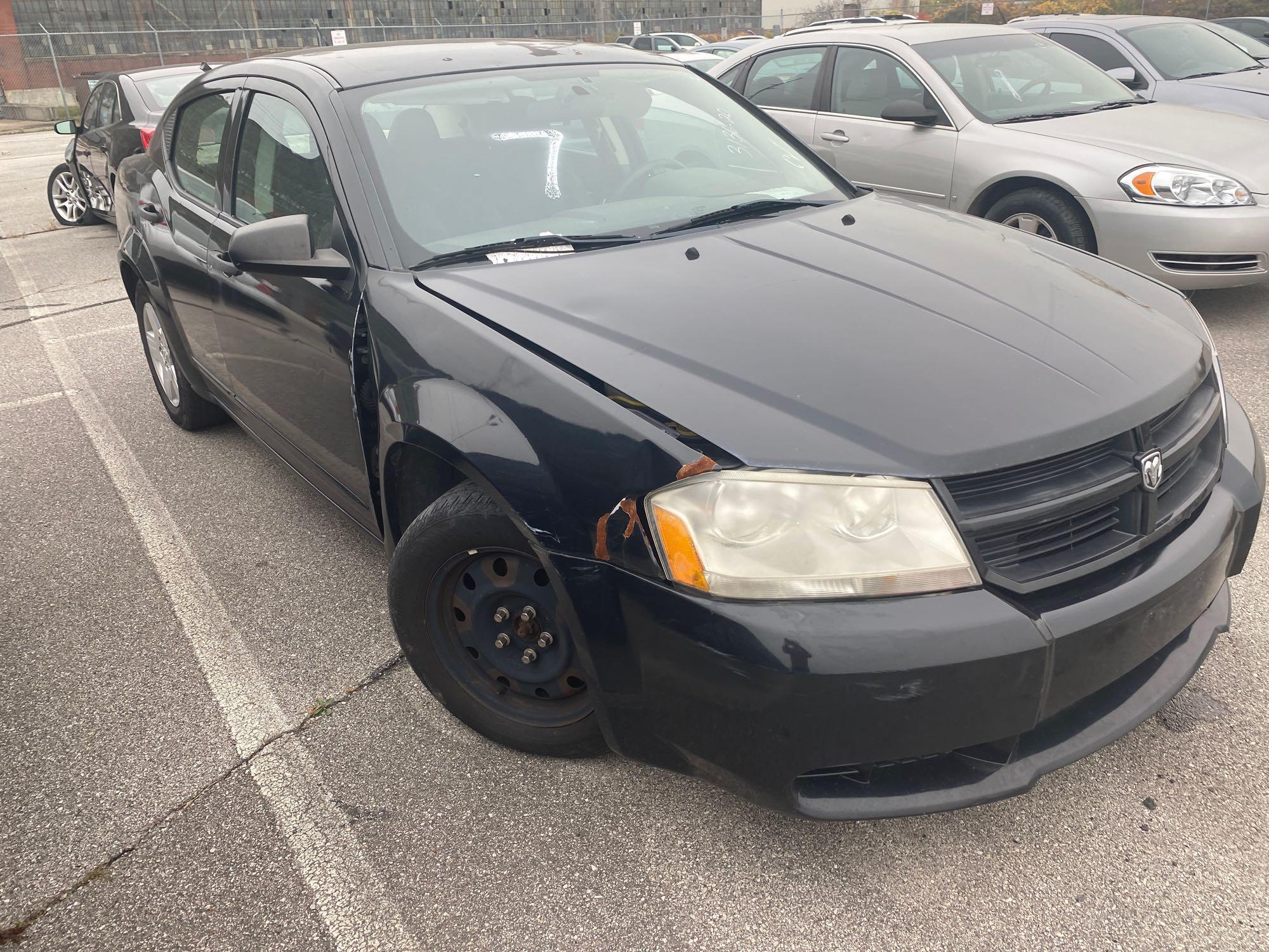 2010 Black Dodge Avenger