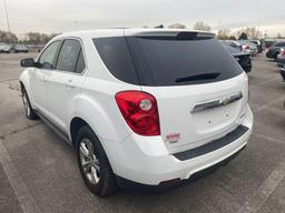 2014 White Chevy Equinox