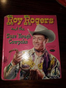 LR- Lot of Roy Rogers Book, Cup, Guitar