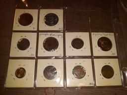Lot of (10) Mexico Coins