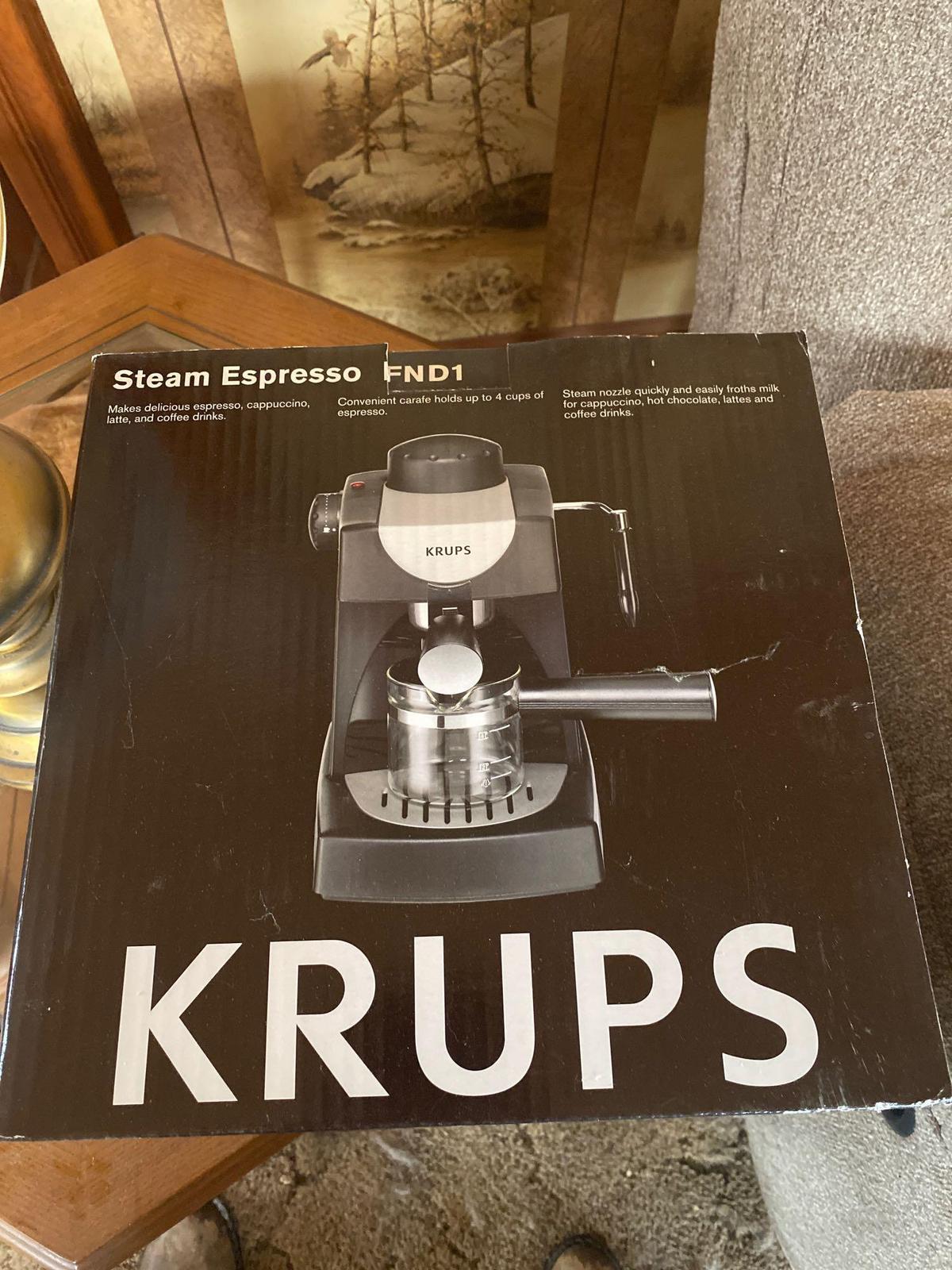 FR- Krupps Steam Expresso Machine