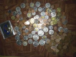 Coin Collection with Belt Buckle