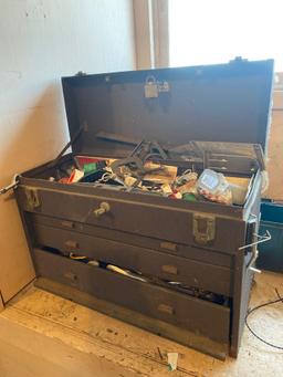 G- Tool Box with Contents and Miscellaneous