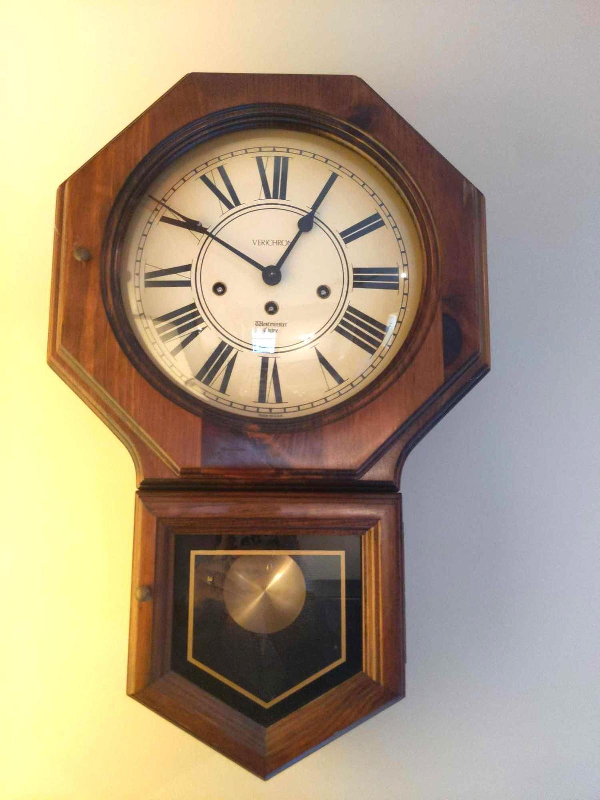 FR- Verichron Westminster Chime Clock