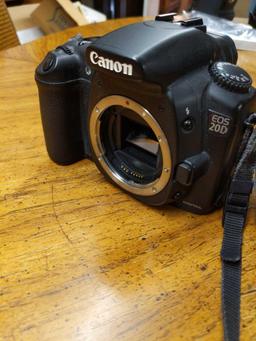 B- Canon EOS 20D Camera Body