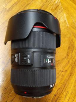 B- Canon EF 24-105mm