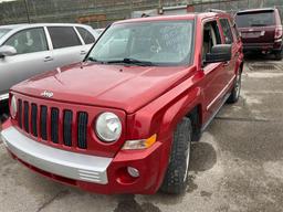 2009 Red Jeep Patriot