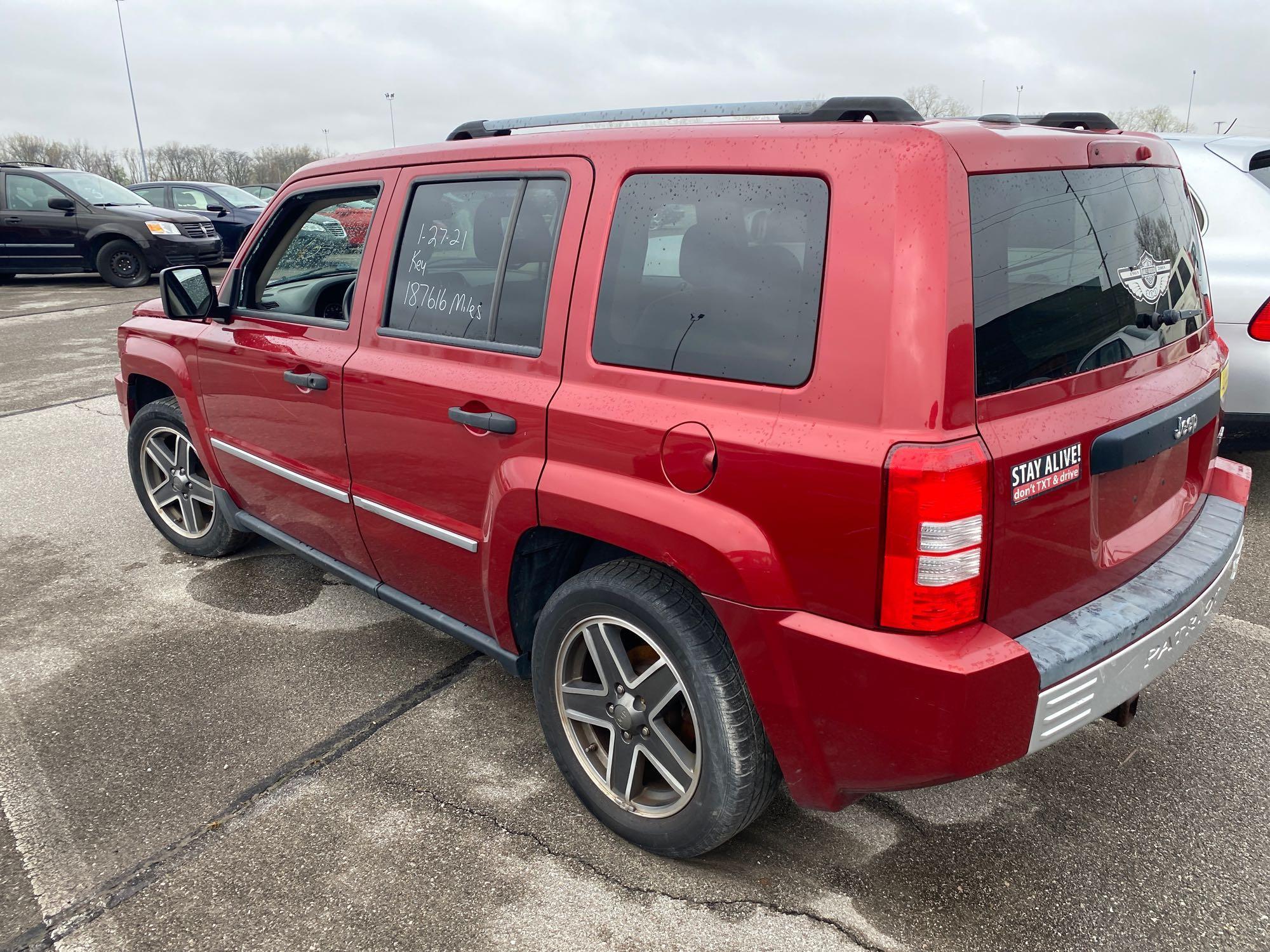 2009 Red Jeep Patriot