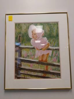 R1- Lot of (4) Little Girl / Baby Prints