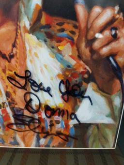 R1- Autographed Elvis Print