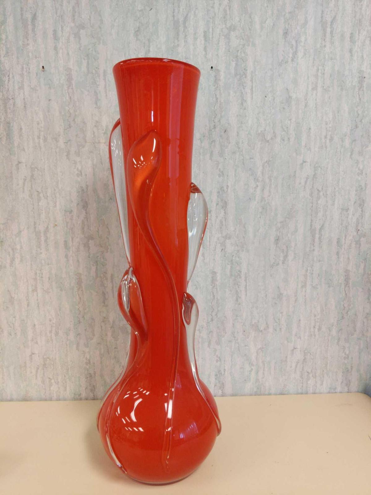 R1- Large Hand Blown Vase by Tamain