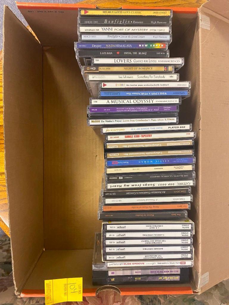 Box of Music CDs